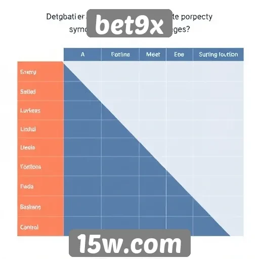 Comparação entre bet9x e concorrentes do mercado