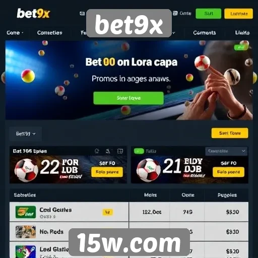 Promoções atuais no site bet9x e impacto para usuários