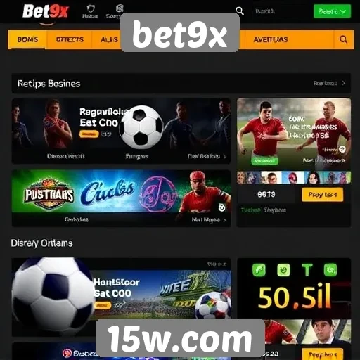 Novos recursos disponíveis no site bet9x