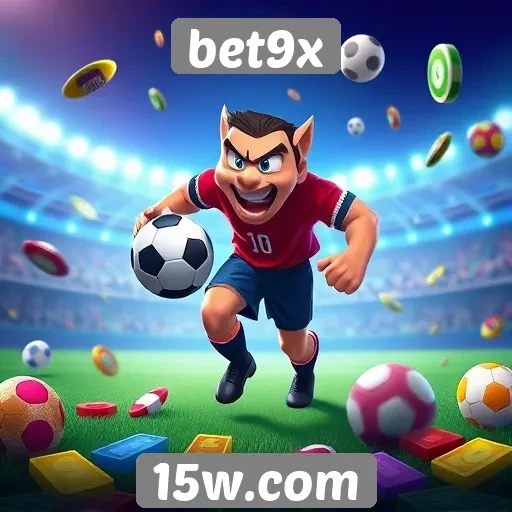 Variedade de jogos oferecidos pela plataforma bet9x